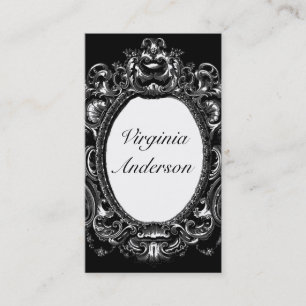 Vintager verzierter Rahmen-berufliche Visitenkarte