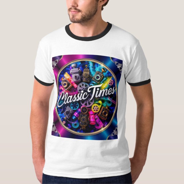 Vintager Vibes-T - Shirt für Männer (Vorderseite)