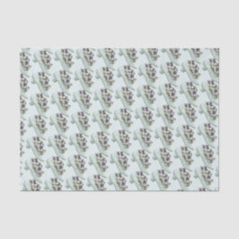 Vintager/viktorianischer Blumenschuh Seidenpapier