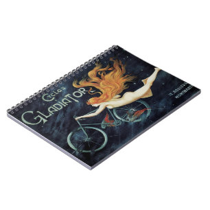 Vintager Viktorianischer Jugendstil, Gladiator Cyc Notizblock