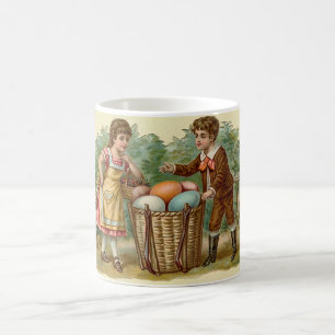 Vintager Viktorianischer OsterOstern Kaffeetasse