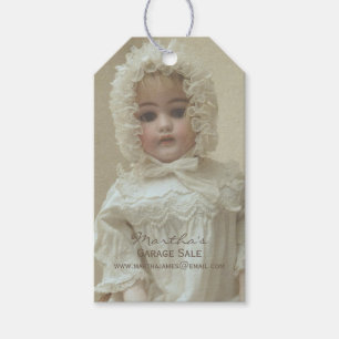 Vintager Viktorianischer Puppengarage Verkauf oder Geschenkanhänger