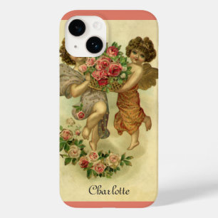 Vintager Viktorianischer Valentinstag, Angels Rose Case-Mate iPhone Hülle