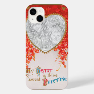Vintager Viktorianischer Valentinstag Mein Herz is Case-Mate iPhone Hülle