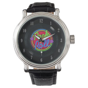 Vintager Vinyl Record - Armbanduhr 2