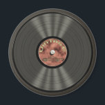 Vintager Vinyl Record Magnet<br><div class="desc">Eine komplette Fotoshop-Kreation, diese alte Schule Vinyl LP Rekord auf einer Turntable ist ideal für diejenigen, die die Plattenspieler Klänge von gestern schätzen. Dieses lustige Vintage Album-Design wird ein großartiges kleines Geschenk für jeden, egal wie alt, Musiker, Plattensammler, DJ's, sie werden es alle Liebe! Viel mehr lustige Designs in den...</div>