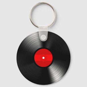 Vintager Vinylaufzeichnungs-Schlüsselanhänger Schlüsselanhänger