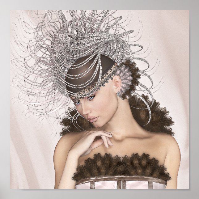 Vintager Vogue Poster (Vorne)