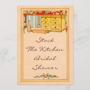 Vintager Vorrat das Einladung