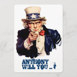 Vintager Vorschlag Einladung