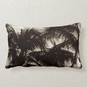 Vintager Waikiki-Hawaiianpalm Lendenkissen
