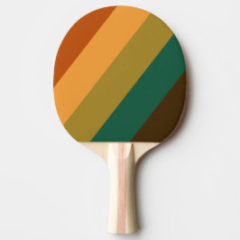 Vintager Wald Marsh kühl gestreift Tischtennis Schläger