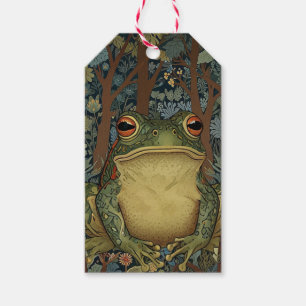 Vintager Waldfrosch Geschenkanhänger
