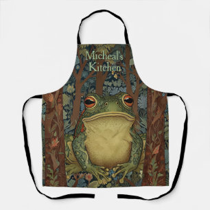 Vintager Waldfrosch Schürze