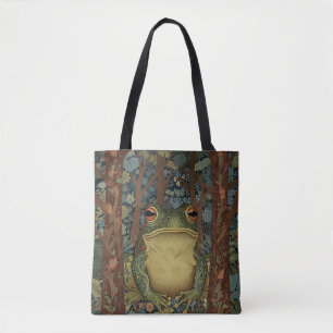 Vintager Waldfrosch Tasche
