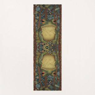 Vintager Waldfrosch Yogamatte
