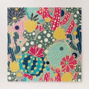 Vintager Wasserfarbenkürbis: Herbstmuster