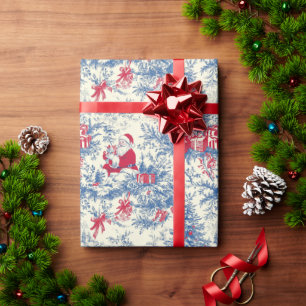 Vintager Weihnachtsbaumtoilwrap Geschenkpapier