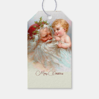 Vintager Weihnachtsgebrauch Geschenkanhänger
