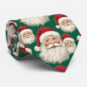Vintager Weihnachtsgrün Krawatte