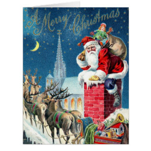 Vintager Weihnachtsmann