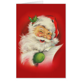 Vintager Weihnachtsmann