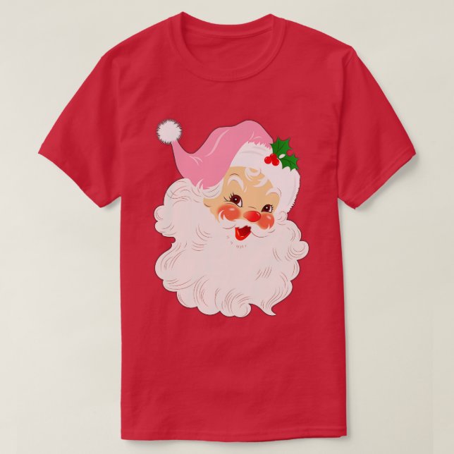 Vintager Weihnachtsmann 13 T-Shirt (Design vorne)