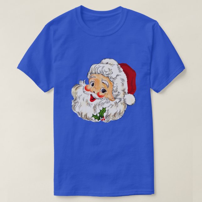Vintager Weihnachtsmann 25 T-Shirt (Design vorne)