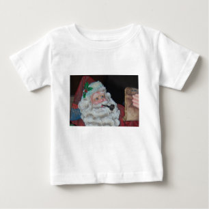 Vintager Weihnachtsmann Baby T-shirt