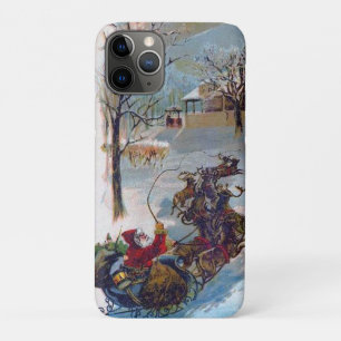Vintager Weihnachtsmann Case-Mate iPhone Hülle