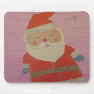 Vintager Weihnachtsmann Mousepad