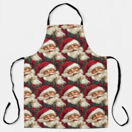Vintager Weihnachtsmann Schürze
