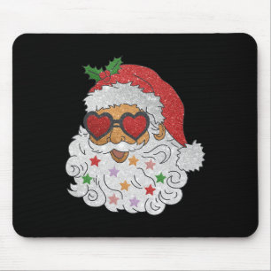 Vintager Weihnachtsmann Sungles Weihnachtsfamilie Mousepad
