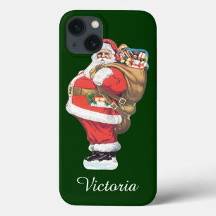 Vintager Weihnachtsmann, Viktorianische Weihnachte Case-Mate iPhone Hülle