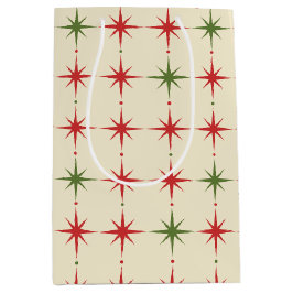 Vintager Weihnachtsstar Mittlere Geschenktüte
