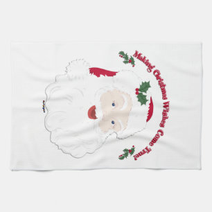 Vintager Weihnachtsweihträume werden wahr! Handtuch