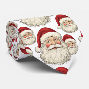Vintager Weihnachtsweiß Krawatte
