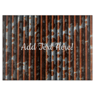 Vintager Wellzinn Schneidebrett