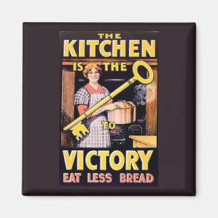 Vintager Weltkrieg 1 Sieg Küche Magnet