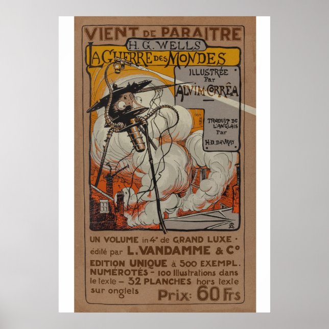 Vintager Weltkrieg Poster (Vorne)
