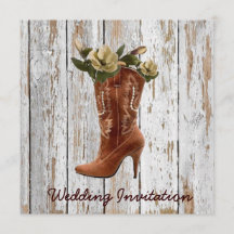 Vintager Western Cowboy Hochzeit
