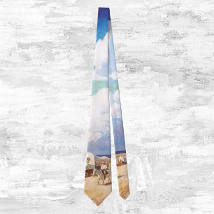 Vintager Western Cowboys, Deckwagen von Wyeth Krawatte