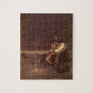 Vintager Western Cowboys, Plains Herder von NC Wye