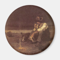 Vintager Western Cowboys, Plains Herder von NC Wye
