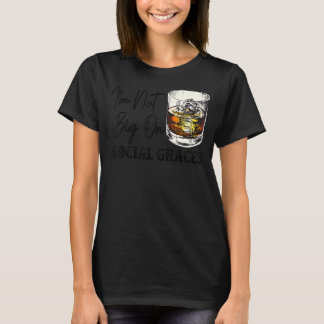 Vintager Whiskey, dass ich nicht groß bin, wenn es T-Shirt