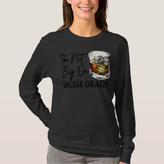 Vintager Whiskey, dass ich nicht groß bin, wenn es T-Shirt
