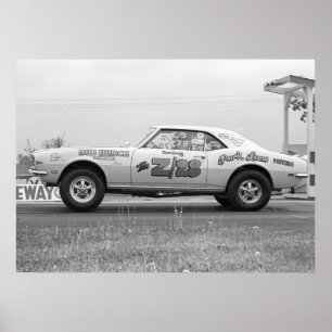 Vintager Widerstand - Chevy Camaro Z/28 Widerstand Poster