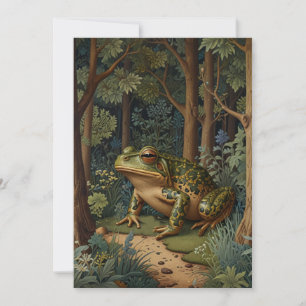 Vintager Wildfroswald Einladung