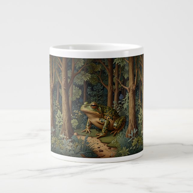 Vintager Wildfroswald Jumbo-Tasse (Vorderseite)