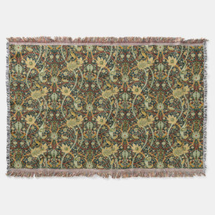 Vintager William Morris Bullerswood-Teppich Decke
